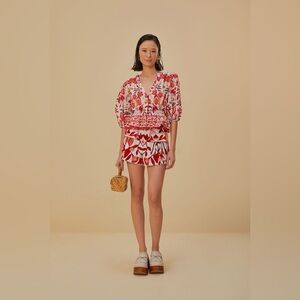 Farm Rio Romantic Orchard Pockets Short